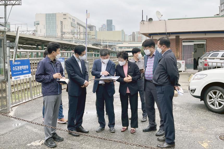 영등포역 고가육교 민원현장방문