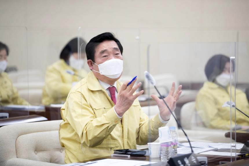 신청사 건립 타당성조사 및 기본계획안 보고
