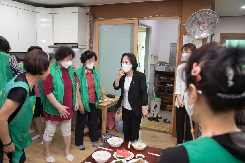 문래동 새마을부녀회 콩국수 나눔