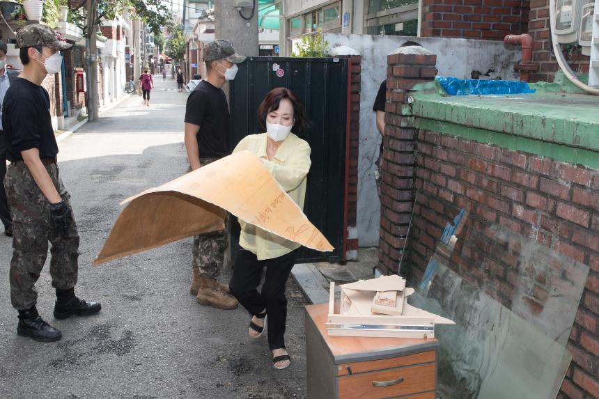 신길3동 수해 현장점검