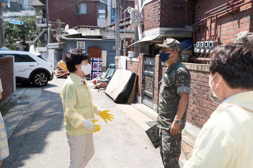 대림동 수해 현장점검