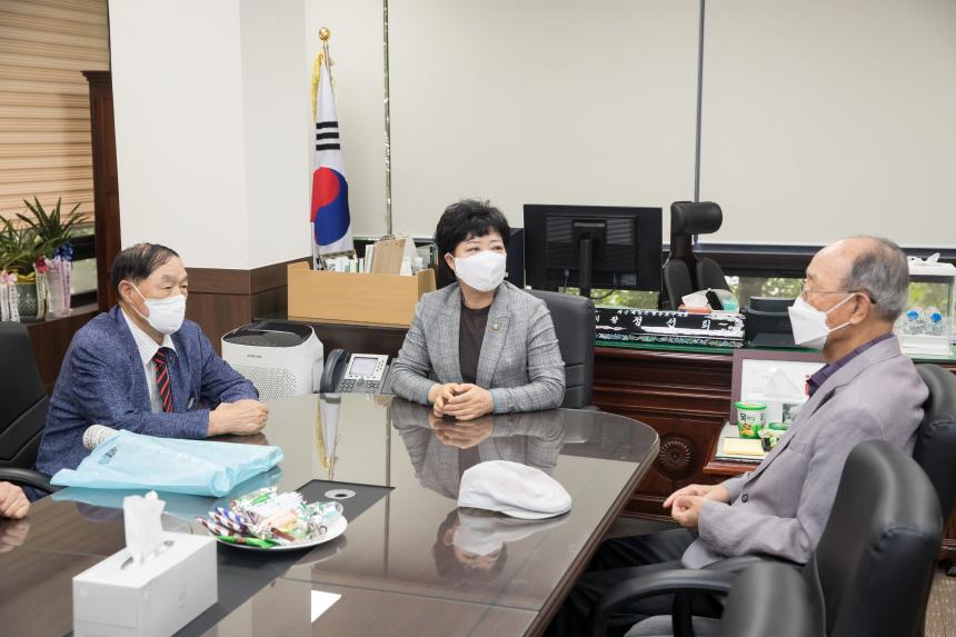 대한노인회 영등포구지회장 방문