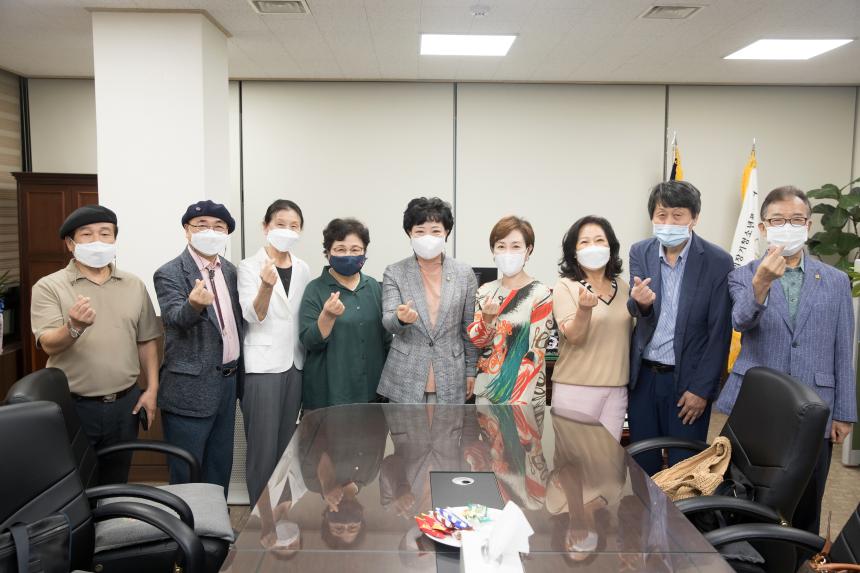 영등포구 예술인총연합회 회장단 방문