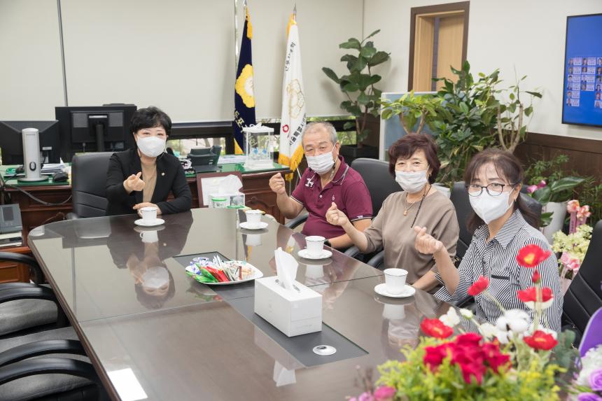 문래목화사업단 임원진 방문