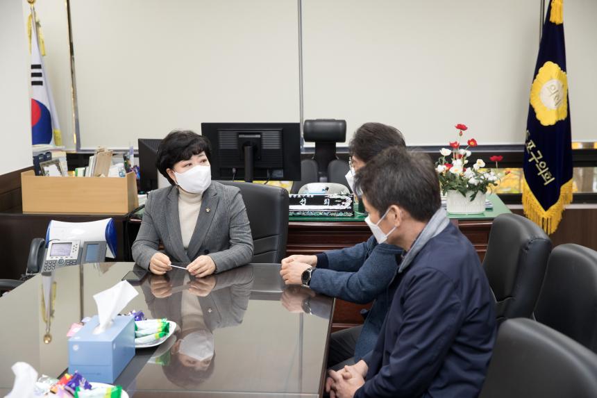 영등포시니어클럽 임원진 차담회