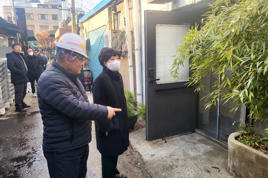 문래동창작촌 화재현장