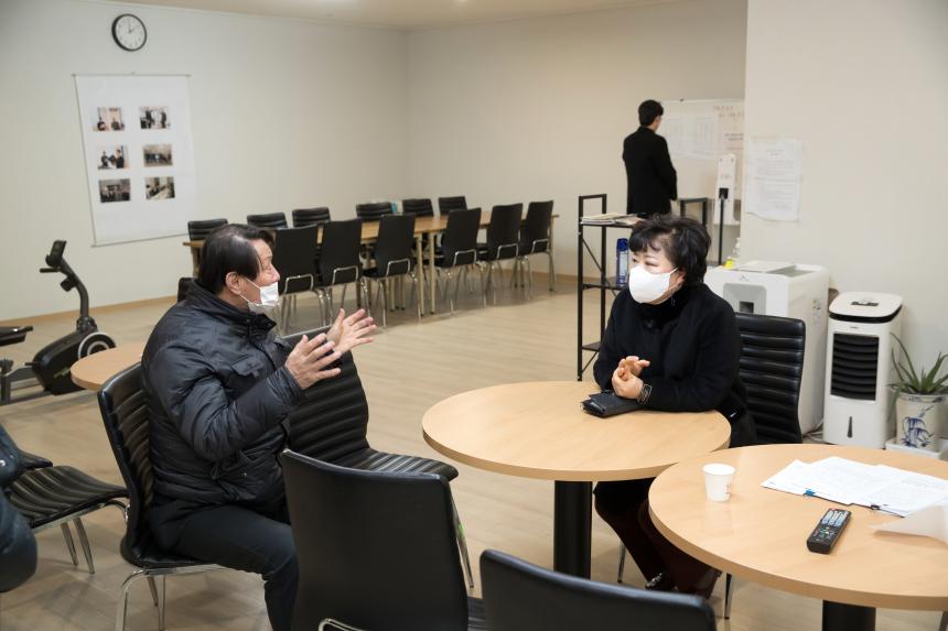 신길센트럴아이파크 경로당 신년인사
