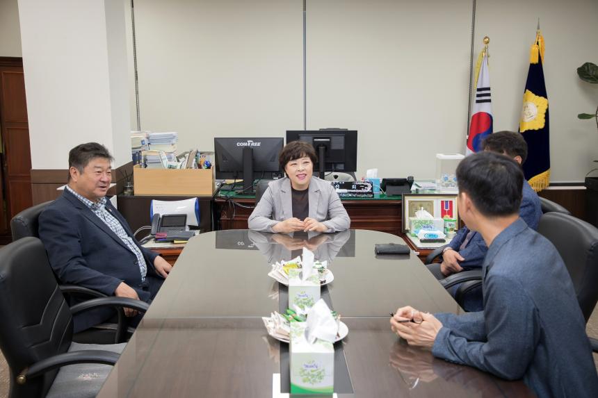 고성군의회방문
