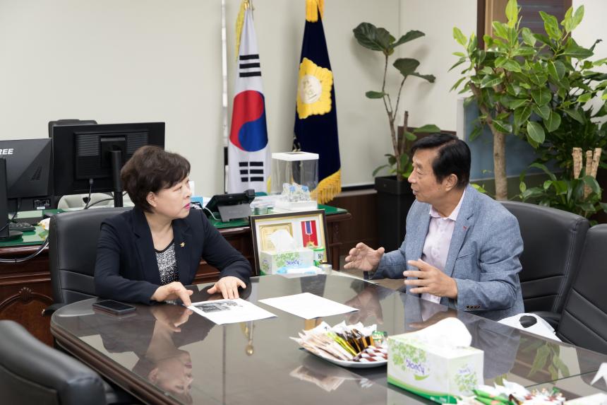 고현순 전 의원 방문