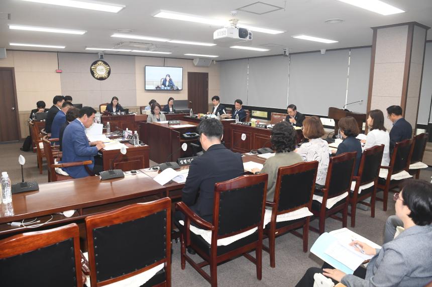제247회 임시회 추가경정예산안 심사