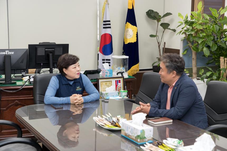 카포스 영등포구지회 임원 방문