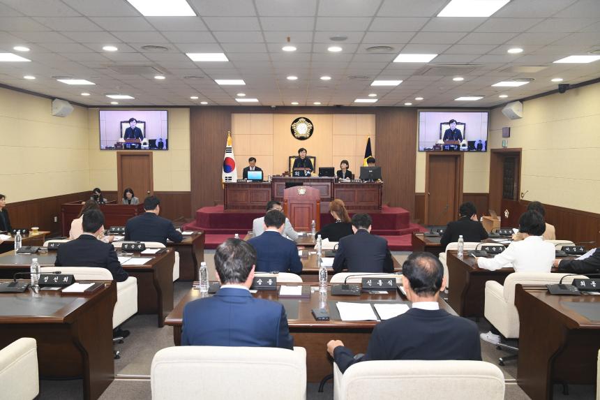 제248회 임시회 폐회