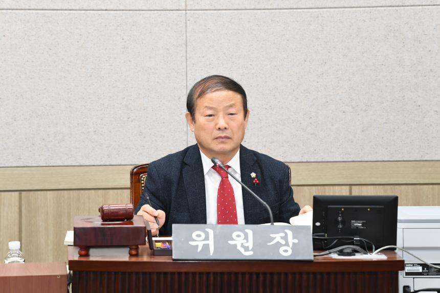 제249회 제2차 정례회 사회건설위원회  예산안 심사
