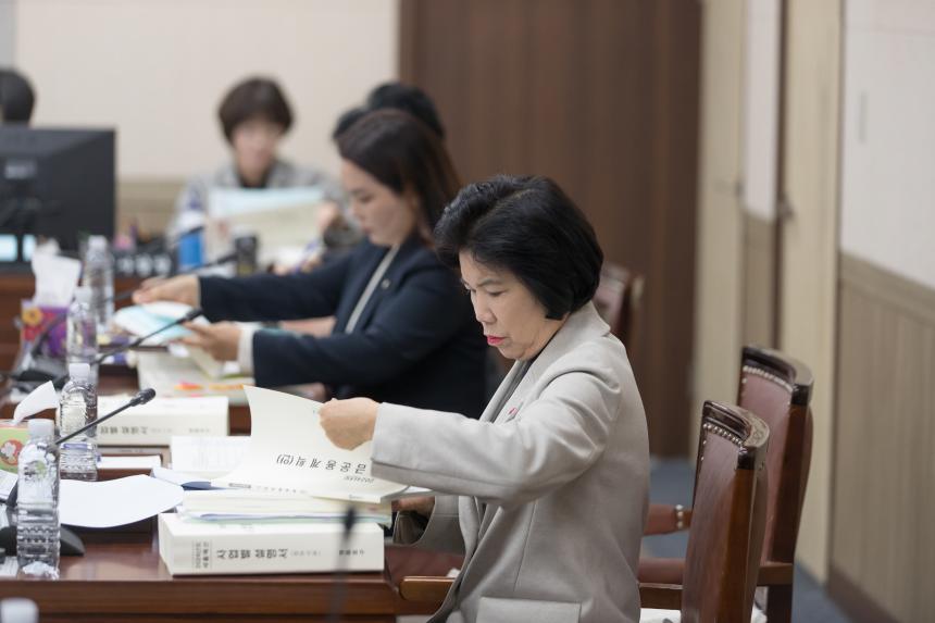 제249회 영등포구의회 제2차 정례회 사회건설위원회 심사 및 계수조정
