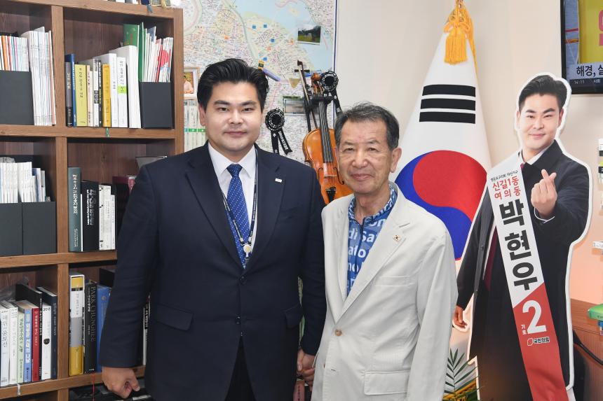 서강석 고문 방문