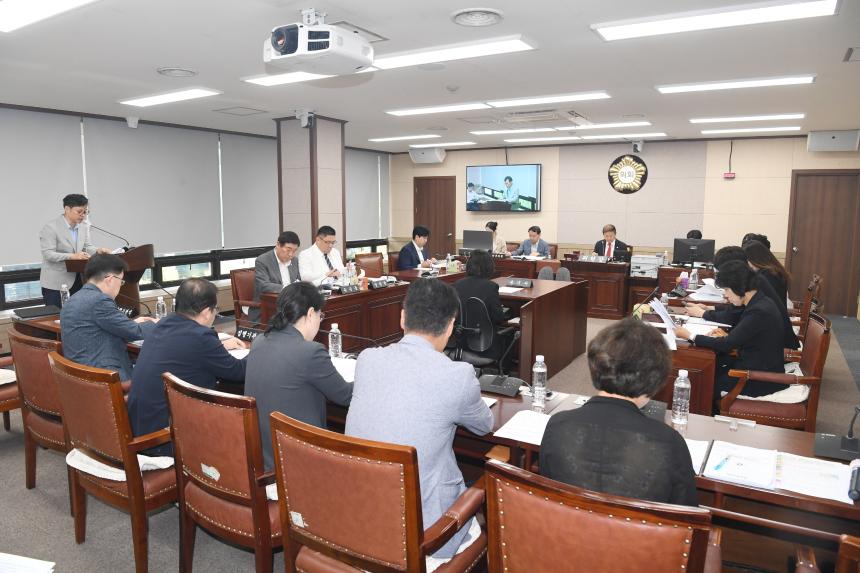제253회 제1차정례회 사회건설위원회 업무보고