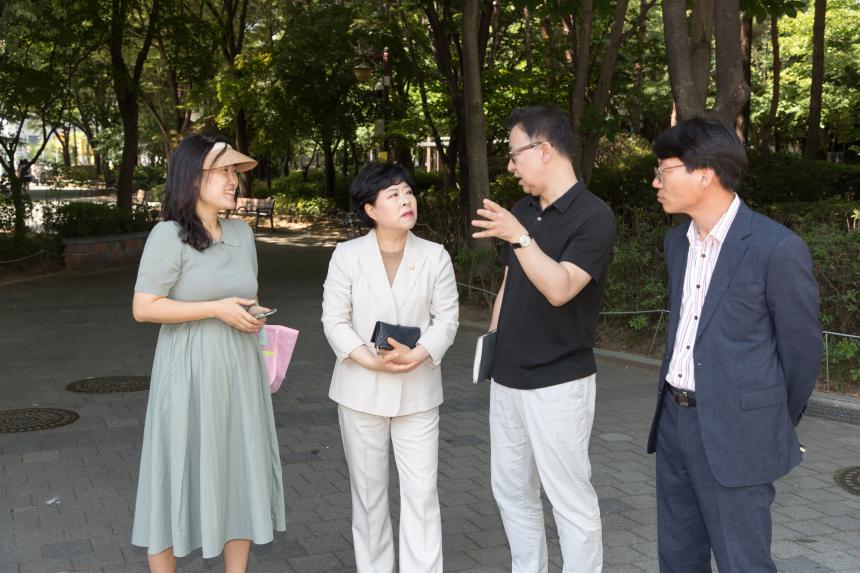 영문초등학교 주변 민원현장방문