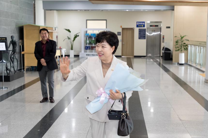 하반기 의장님 환영식