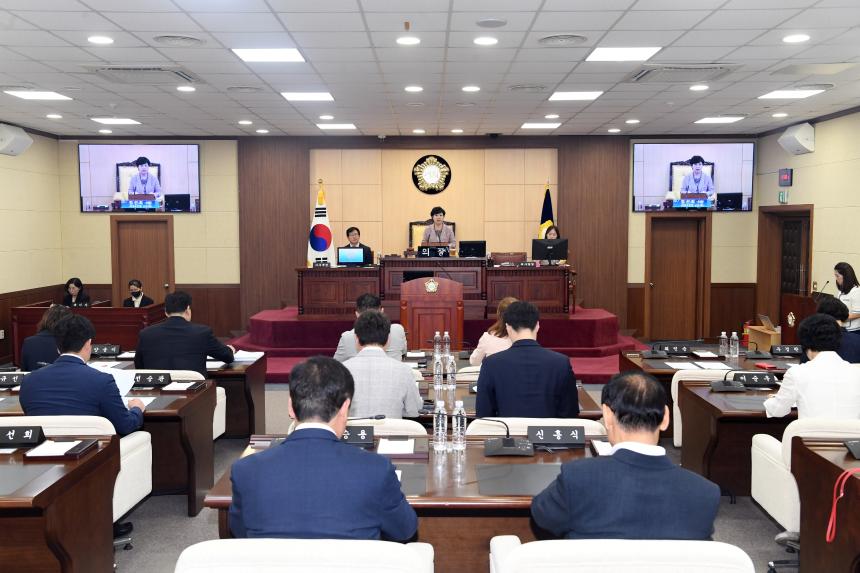 제254회 임시회 개회