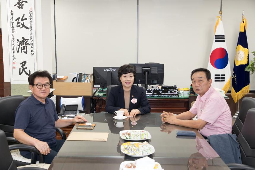 카포스 회장단 차담회