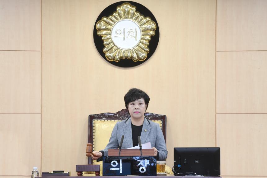 제255회 임시회 폐회