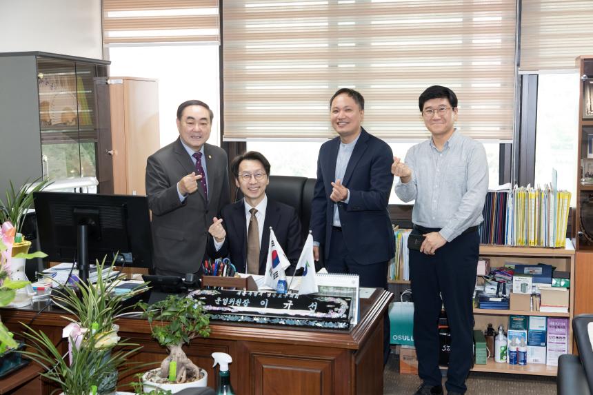 영등포구 교회연합회 목사님 방문