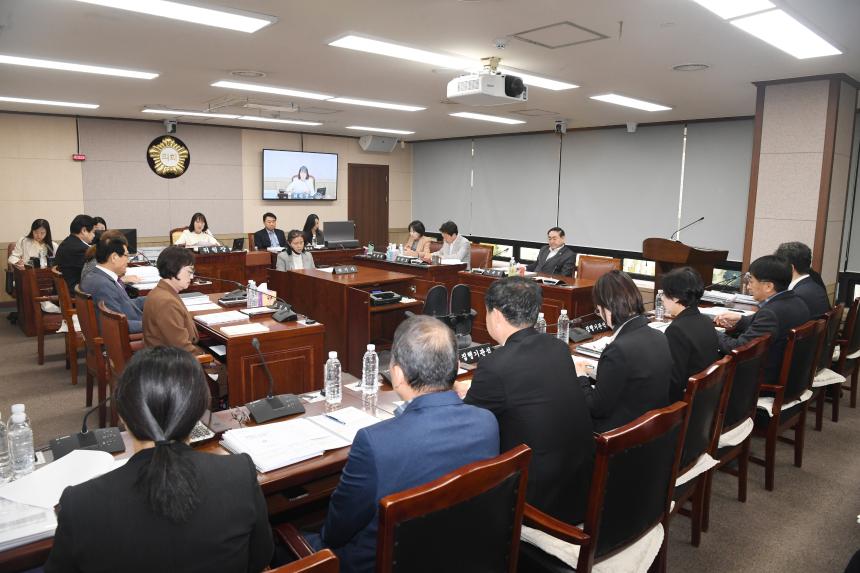 제256회 임시회 행정위원회 업무보고