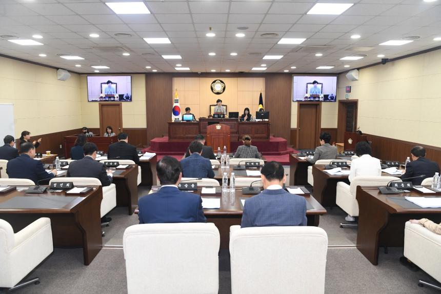 제256회 임시회 폐회