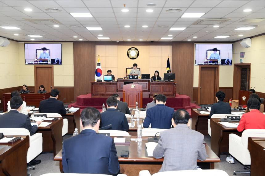 제257회 영등포구의회 제2차 정례회 개회