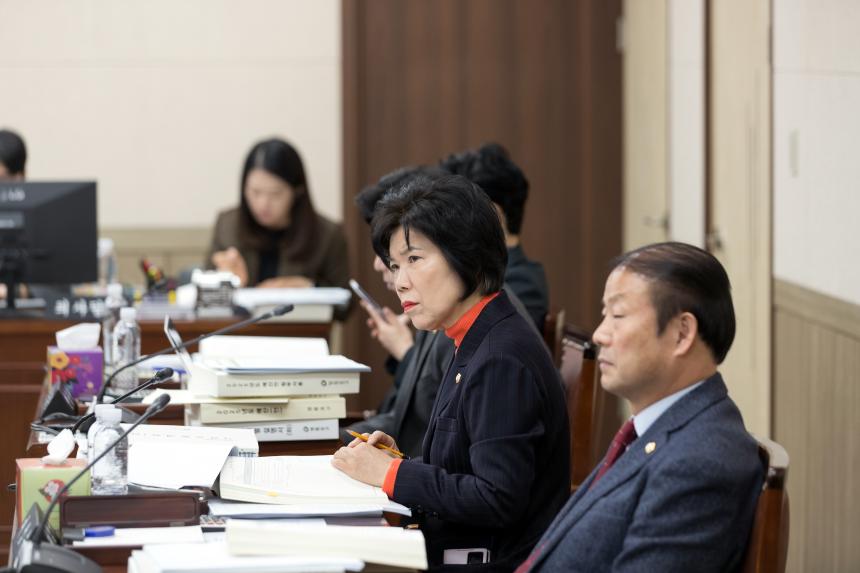 제257회 영등포구의회 제2차 정례회 사회건설위원회 예산안, 기금운영계획안 심사 및 계수조정