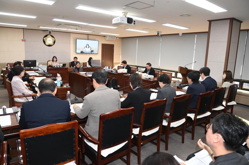 제257회 영등포구의회 제2차 정례회 운영위원회 예산안심사 및 계수조정