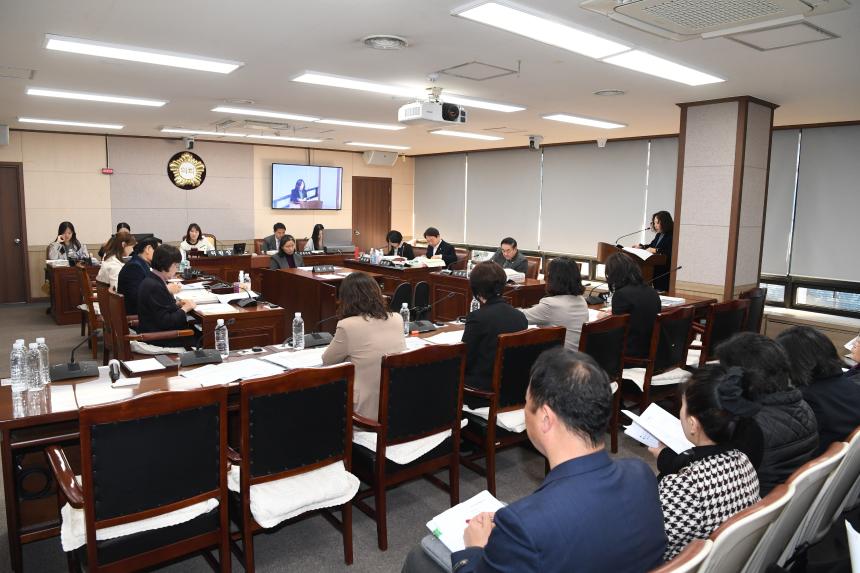 제257회 영등포구의회 제2차 정례회 운영위원회 예산안심사 및 계수조정