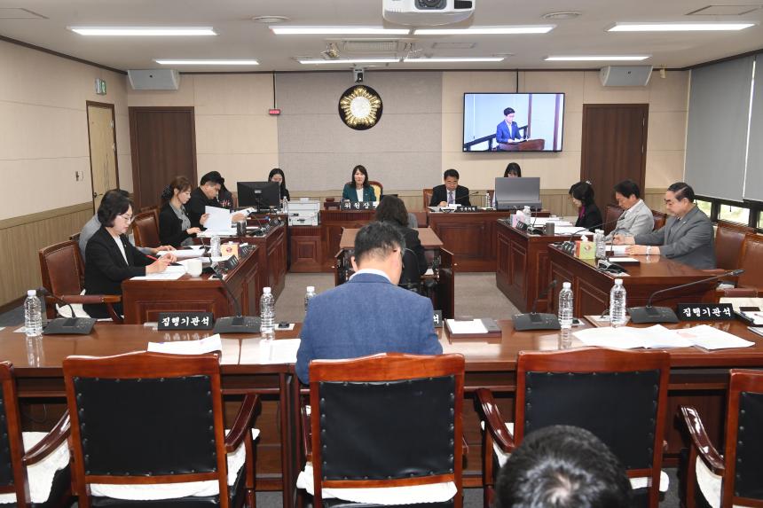 영등포구의회 제264회 임시회  행정위원회 조례안심사