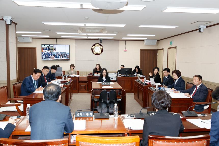 제265회 영등포구의회 임시회 사회건설위원회 업무보고