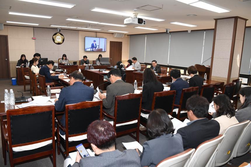 제265회 임시회 행정위원회 업무보고