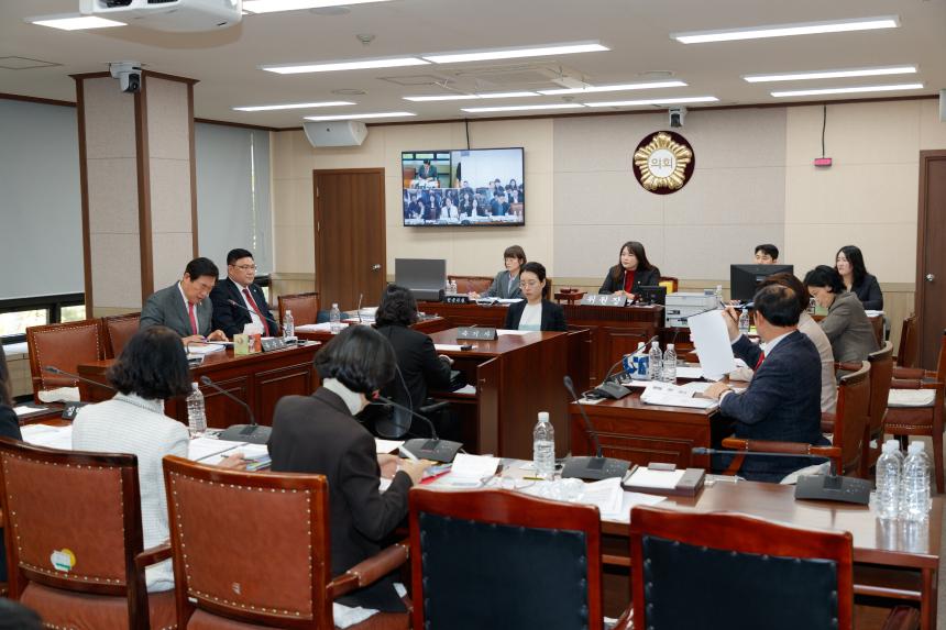 제265회 영등포구의회 임시회 사회건설위원회 업무보고