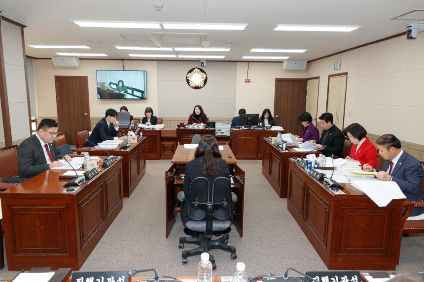 제266회 영등포구의회 제2차 정례회 사회건설위원회 예산안심사