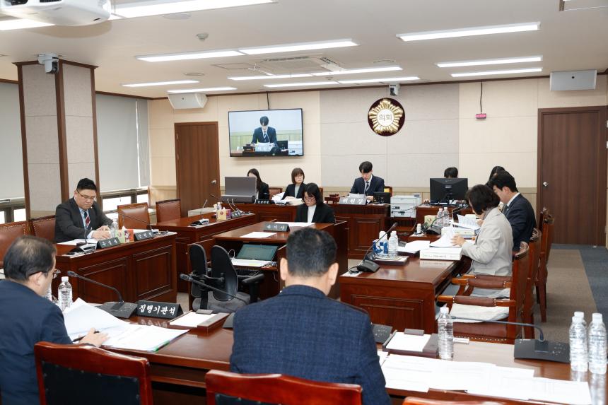 제266회 영등포구의회 제2차 정례회 사회건설위원회 예산안심사