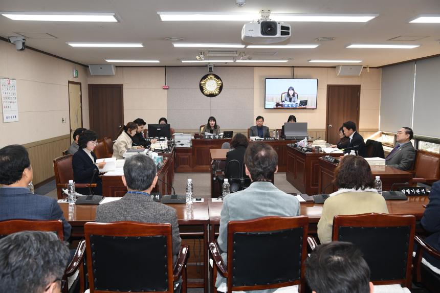 제266회 제2차 정례회 행정위원회 예산안 및 기금운용계획안 심사