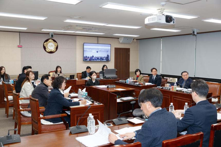 제267회 영등포구의회 임시회 행정위원회 업무보고