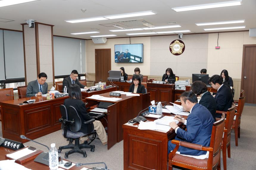 제267회 영등포구의회 임시회 사회건설위원회 업무보고