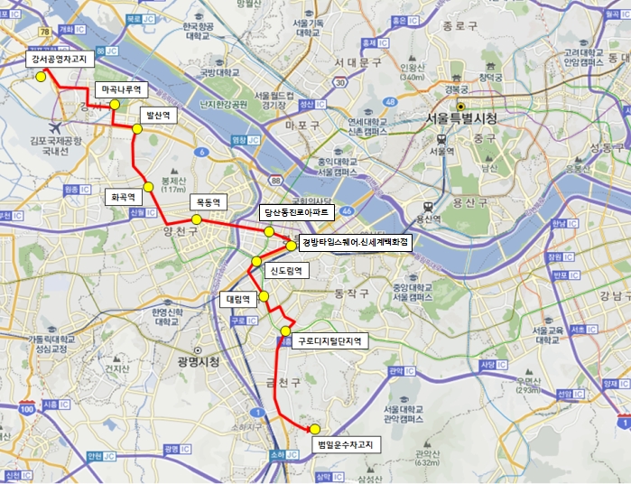 올빼미버스 N65번 노선신설 운행 - 1